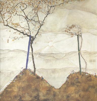 Egon Schiele Autumn Sun I (MK12) China oil painting art